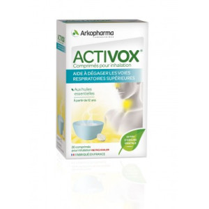 Activox Comprimés pour Inhalation - 20 comprimés