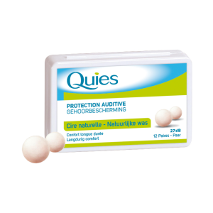 Protection Auditive en Cire Naturelle - 12 paires