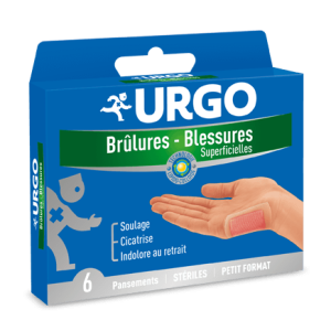 Brûlures Petit Format, 6 pansements