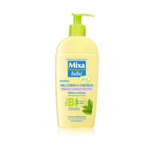 Mixa bébé - Gel corps et cheveux BIO, 250ml