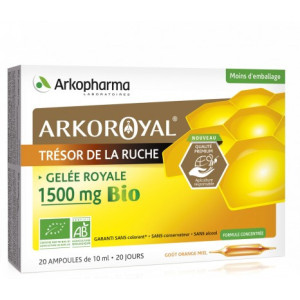 ARKOROYAL® Gelée Royale Bio 1500mg - 20x10ml