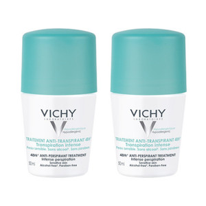 Vichy Déodorant transpiration intense 48h Bille - 2x50ml