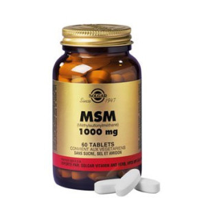 Solgar MSM 1000mg - 60 gélules