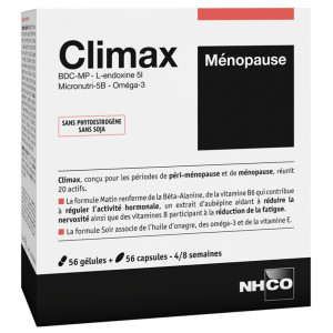 Climax ménopause, 56 gélules + 56 capsules