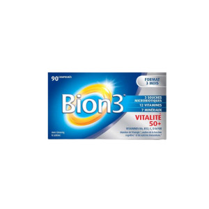 Bion 3 vitalité 50+ 90 Comprimés