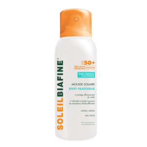 SOLEILBIAFINE Mousse solaire effet fraîcheur FPS 50+ - 150ml