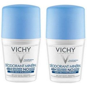Déodorant Minéral 48H Roll-On - 2x50ml