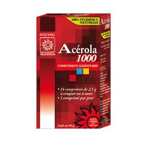 Acérola 1000 - 24 comprimés
