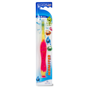 ELGYDIUM KIDS Brosse à Dents MONSTER 2-6 ans - 1 unité