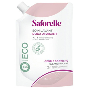 Soin Lavant Doux Saforelle Eco-Recharge - 400ml