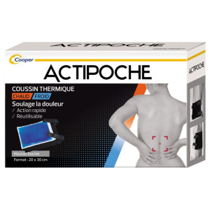 ACTIPOCHE Coussin thermique Grand Modèle 20x30cm