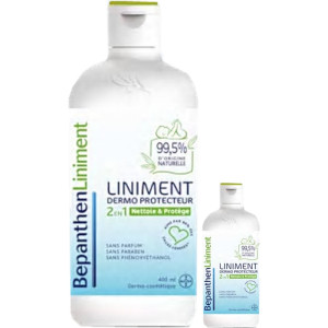 Bepanthen Liniment Dermo Protecteur 2 en 1 400 ml + Format Voyage 50 ml Offert