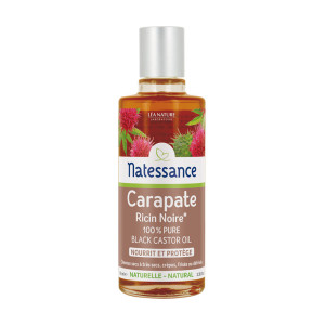 Natessance Huile Carapate Ricin Noire - 100 ml