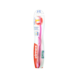 Elmex Brosse à Dents Souple Junior 6-12 Ans - Rose