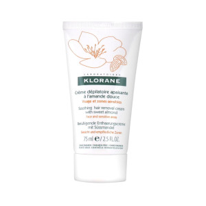 Klorane Crème Dépilatoire Apaisante à l'Amande Douce - 75 ml