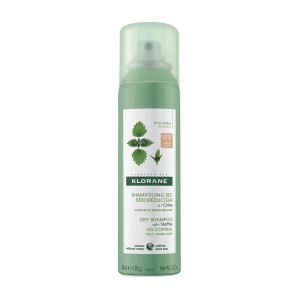 Klorane Shampoing Sec Séborégulateur à l'Extrait d'Ortie - 150 ml