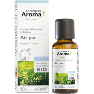 Composition pour diffusion Menthe Citron - 30ml