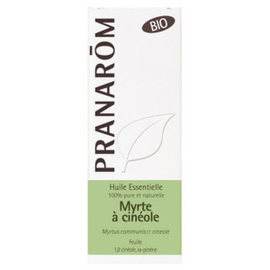 Pranarôm Huile Essentielle Myrte à Cinéole Bio - 5 ml