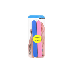 Vitry 10 Limes à Ongles sur Bois 18 cm