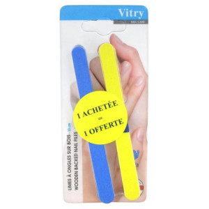 Vitry 12 Limes à Ongles sur Bois 12 cm