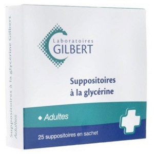 Suppositoires à La Glycérine Adultes - 25 suppositoires