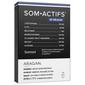 Aragan Synactifs SomActifs 30 Gélules
