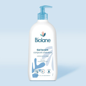 Biolane Gel Lavant Corps et Cheveux 2 en 1 - 750 ml 