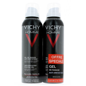 Gel de Rasage Anti Irritations Duo - 2x150ml