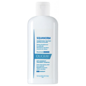 Ducray Squanorm Shampooing Traitant Antipelliculaire Pellicules Grasses - 200 ml