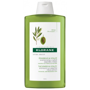Klorane Shampooing à l'Extrait Essentiel d'Olivier - 400 ml