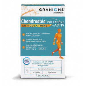 Chondrostéo+ Collagène Activ - 30 gélules
