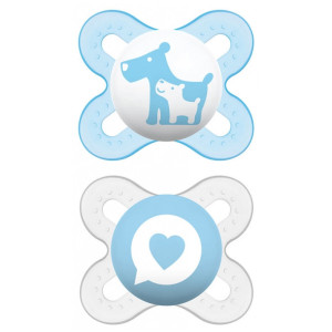 Mam Sucettes Perfect Naissance Silicone 0-2 Mois - 2 unités