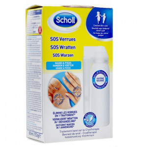 Scholl SOS Verrues mains et pieds - 80ml