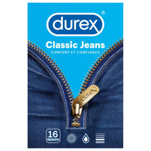 Durex Classic Jeans - 16 Préservatifs