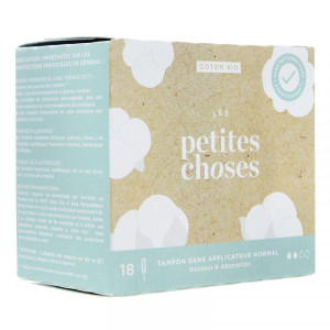 Les petites choses Tampon sans applicateur normal - 18 unités 