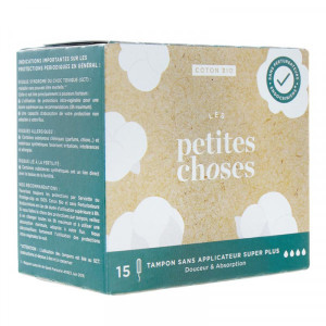 Les petites choses Tampon sans applicateur Super Plus - 15 unités 