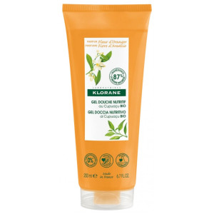 Klorane Gel Douche Nutritif au Cupuaçu Bio Fleur d'Oranger - 200ml