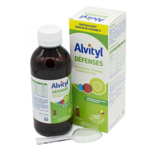  Alvityl Défenses sirop goût tutti-frutti - 240 ml