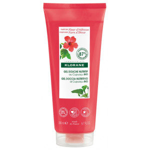 Klorane Gel Douche Nutritif au Cupuaçu Bio Fleur d'Hibiscus - 200 ml