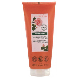 Klorane Crème Douche Nutritive au Cupuaçu Bio Lait de Rose - 200 ml