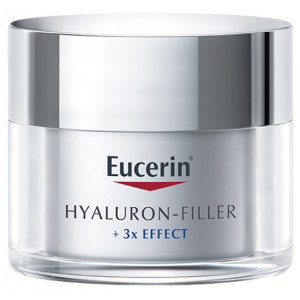 Eucerin Hyaluron-Filler + 3x Effect Soin de Jour SPF15 Peau Sèche - 50 ml