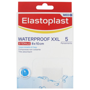 Elastoplast Pansement Waterproof XXL Stérile - 5 Pansements