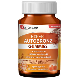 Forté Pharma Expert AutoBronz - 60 Gummies