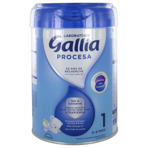 Gallia Procesa 1er Âge 0-6 Mois - 800 g