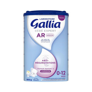Gallia Bébé Expert AR Amidon 0-12 Mois Anti-Régurgitations - 800 g