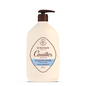 ROGE CAVAILLES Gel Bain Douche Fleur de Coton -1L