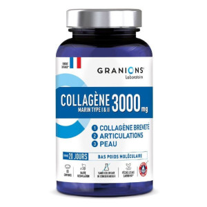 Granions Collagène Marin type I & II 3000mg - 80 comprimés