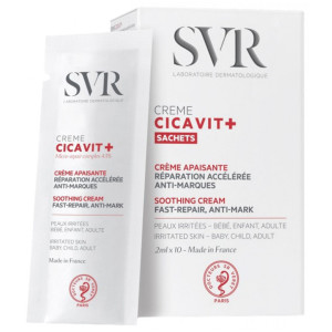 SVR Cicavit+ Crème Apaisante Réparation Accélérée Anti-Marques - 10 Sachets