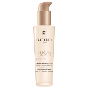 Furterer Absolue Kératine Cure Renaissance Crème de Beauté Réparatrice Cheveux Abîmés Fragilisés - 100 ml