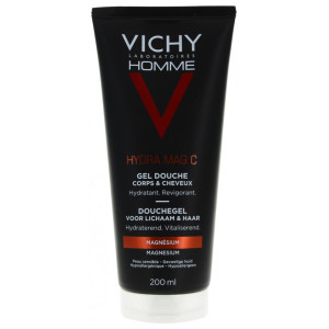 Vichy Homme Hydra Mag C Gel Douche Corps & Cheveux - 200 ml